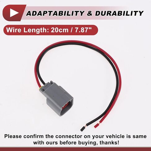 1 Set Side Marker Light Socket Wiring for Ford for Ranger 2019-2023 No.6R3Z13411BA/6R3Z-13411-BA Lamp Bulb Pigtail Connector Harness in Saudi Arabia