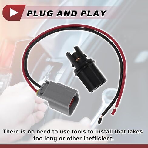 1 Set Side Marker Light Socket Wiring for Ford for Ranger 2019-2023 No.6R3Z13411BA/6R3Z-13411-BA Lamp Bulb Pigtail Connector Harness in Saudi Arabia
