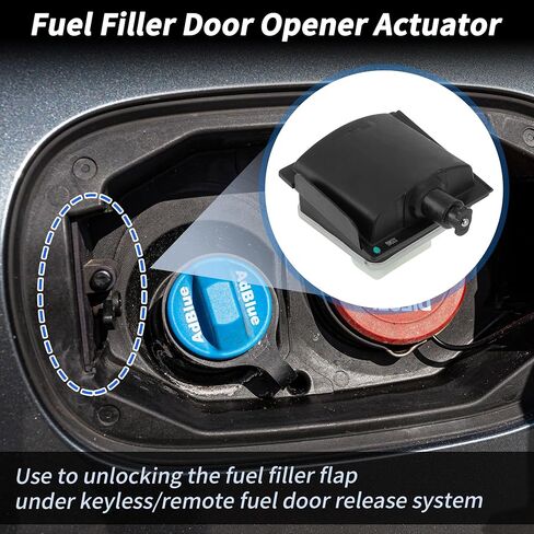 No.A0008206012 Fuel Flap Release Actuator Motor for Mercedes-Benz W177 A-Class W247 B-Class Models 2018-2022 Fuel Filler Door Opener Actuator Fuel Tank Lock Motor No.A0008204409 in Saudi Arabia