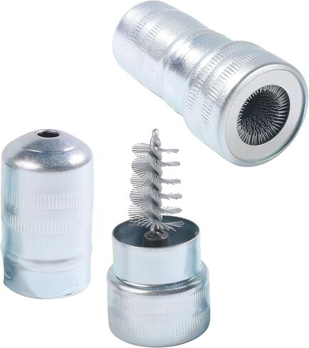 2PCS Battery Terminal Cleaner,Car Accessories Metal Vehicle Battery Post Cleaner Bristle Tool,Battery Terminal Cleaning Brush for Cleaning Top/Side Post and Terminal Connector,Fit for Car,SUV in Kuwait