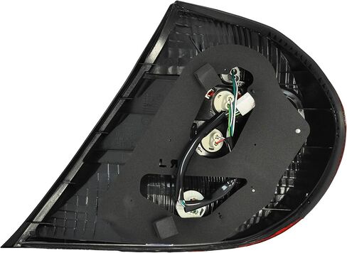 Dependable Direct Passenger Side (RH) Tail Light Lamp Compatible with Toyota Camry 2002-2004 - TO2801143 - Include the bulb in Saudi Arabia
