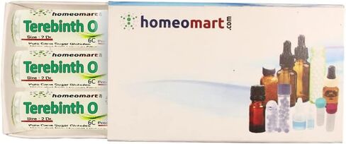 homeomart.com حبيبات المعالجة المثلية Terebinthinae Oleum (حبوب) بقوة 30 درجة مئوية، عبوة من 3 قطع in Kuwait