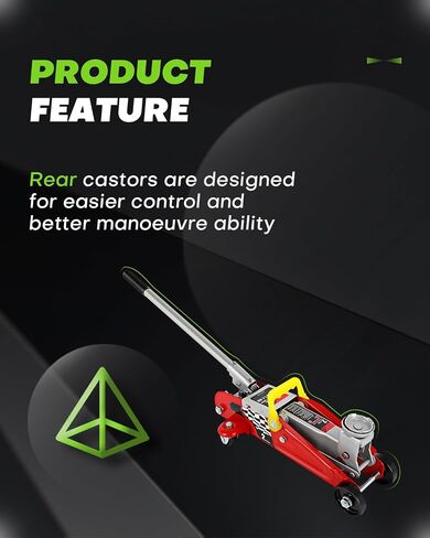 SCITOO 2 Ton (4,000 lb) Heavy Duty Hydraulic Floor Trolley Jack Car Van Trucks Liftting Tool in Saudi Arabia
