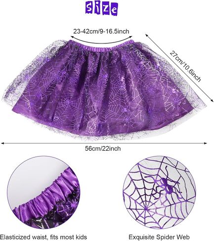 Halloween Spider Costume Set Spider Tutu Skirt Spider Wings Spider Headband Costumes Halloween Christmas Party Cosplay in Saudi Arabia