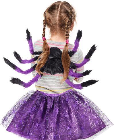 Halloween Spider Costume Set Spider Tutu Skirt Spider Wings Spider Headband Costumes Halloween Christmas Party Cosplay in Saudi Arabia