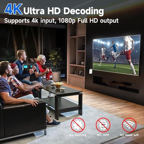 Wireless HDMI Transmitter and Receiver 160FT/50M USB-C 3.1 Dual-Band 2.4G/5G Plug & Play for Streaming Video and Audio to HDTV/Projector/Monitor from Phone/Tablet/Laptop in Kuwait