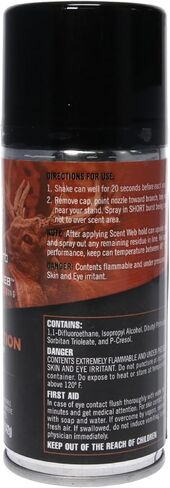 Hunters Specialties Buck Bomb Scent Web Scented Foam String | Hunting Pre/Post Rut Formula Scent Attractant Aerosol Spray, 5 Oz (142g) in Kuwait