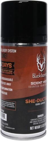 Hunters Specialties Buck Bomb Scent Web Scented Foam String | Hunting Pre/Post Rut Formula Scent Attractant Aerosol Spray, 5 Oz (142g) in Kuwait