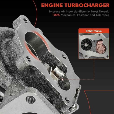 A-Premium CT10 Complete Turbocharger Turbo Kit with Gasket Compatible with Toyota Models - Hilux 2005-2015 Hiace Land Cruiser Turbocharger 2.5L - Replaces 1720130030, 172010L030 in Saudi Arabia