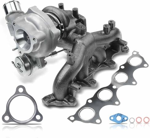 A-Premium K03 Complete Turbo Turbocharger Kit, with Wastegate Actuator & Gasket, Compatible with Hyundai Veloster 2013-2015 & Kia Forte5 2014-2015, Forte Koup 2014, 1.6L G4FJ, Replace# 5303-970-0306 in Saudi Arabia