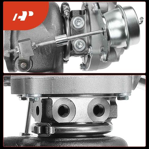 A-Premium K03 Complete Turbo Turbocharger Kit, with Wastegate Actuator & Gasket, Compatible with Hyundai Veloster 2013-2015 & Kia Forte5 2014-2015, Forte Koup 2014, 1.6L G4FJ, Replace# 5303-970-0306 in Saudi Arabia