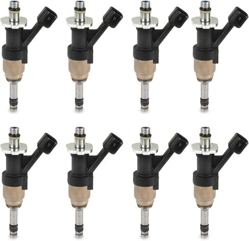 JDMON 8Pcs Fuel Injectors 12668393 12684126 Compatible with Cadillac Escalade 2015-2018, Chevy Camaro 2016-2018, Corvette/Silverado 1500 2014-2018, GMC Sierra 1500 2014-2018, Yukon XL Yukon 2015-2018 in Saudi Arabia