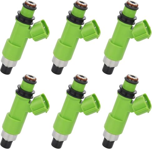 6PCS Fuel Injectors Compatible with Subaru Outback 2010-2019, Legacy 2010-2019, Tribeca 2008-2014, 3.6L, Replace # FJ1079, 16611AA740 in Saudi Arabia