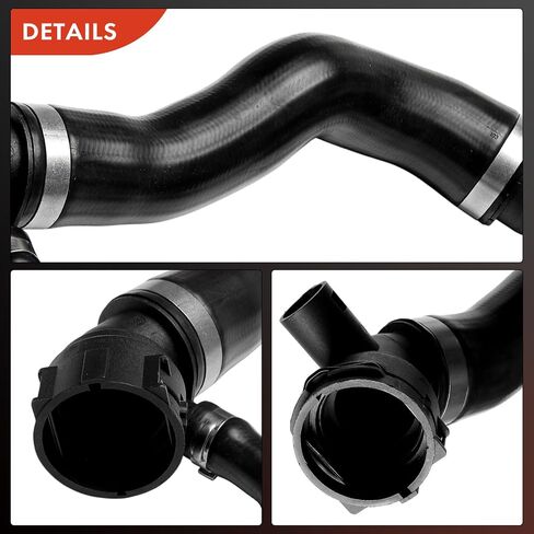 A-Premium Lower Radiator Coolant Hose Compatible with BMW X5 2011-2018, X6 2008-2019 in Saudi Arabia