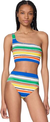 kate spade new york Women's Ocean Stripe One Shoulder Top in Saudi Arabia