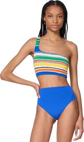 kate spade new york Women's Ocean Stripe One Shoulder Top in Saudi Arabia