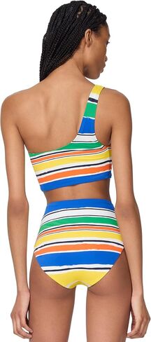 kate spade new york Women's Ocean Stripe One Shoulder Top in Saudi Arabia