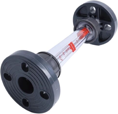 LZS-25 Plastic Tube Flow Meter Rotameter Float Flow Meter for Liquid Flow Rate Pipeline Water Treatment System(LZS-25 250-2500L-h,Female Thread) in Saudi Arabia