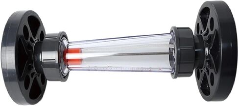 LZS-25 Plastic Tube Flow Meter Rotameter Float Flow Meter for Liquid Flow Rate Pipeline Water Treatment System(LZS-25 250-2500L-h,Female Thread) in Saudi Arabia