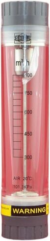 LZM-50G Acrylic and stainless steel float rotameter Pipeline flowmeter water/liquid flow meter 2"BSPP thead(100-600m3Ph for gas) in Saudi Arabia