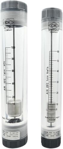 LZM-25G Pipeline Acrylic Tube Gas Flow Meter Air Rotameter Compressed Air Flow Rate Indicator(6-60Nm3-h) in Saudi Arabia