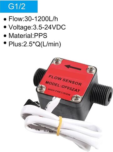 Plastic Gear Flow Sensor Miniature Flow Rate Sensor Liquid Gear Meter Small Flow Measurement Meter(G1-4) in Saudi Arabia