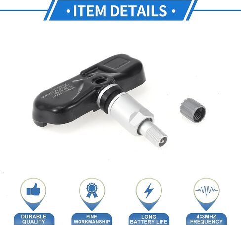 Tire Pressure Sensor Tire Pressure Monitoring Sensor 433 MHz No.4260750011 for Lexus ES (from 2006-08 to 2012-08) in Saudi Arabia