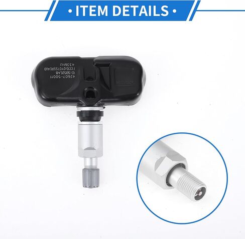 Tire Pressure Sensor Tire Pressure Monitoring Sensor 433 MHz No.4260750011 for Lexus ES (from 2006-08 to 2012-08) in Saudi Arabia