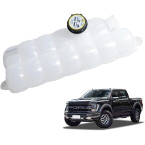 603-318 Coolant Reservoir Tank with Cap - Compatible with 2018-2024 Expedition, 2015-2024 F-150, 2015-2023 Lobo, 2018-2024 Lincoln Navigator, Replaces FL3Z8A080A DG9Z8100A in Kuwait