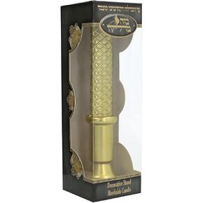 Jerusalem Stand Long Lasting Quality Wax Havdalah Candle (Silver) in Kuwait