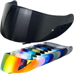 GT Air 2 Visor Shield Replacement,CNS-1 Motorcycle Helmet Face Shield for GT-Air/GT-Air 2/Neotec 1/TC-5/TC-9 (Revo Clear Red) in Saudi Arabia