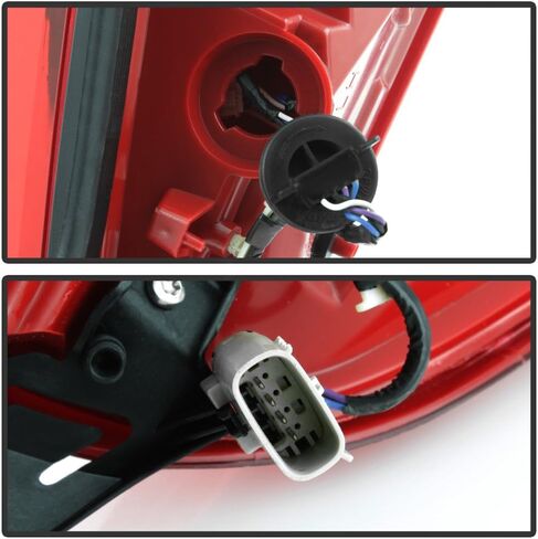 ACANII - For 2013-2017 Cadillac XTS LED RED Rear Replacement Tail Light - Driver Side Only in Saudi Arabia