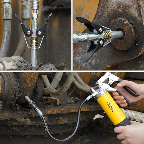 UTOOL Grease Gun Accessory Kit, Grease Gun Hose Swivel in Kuwait