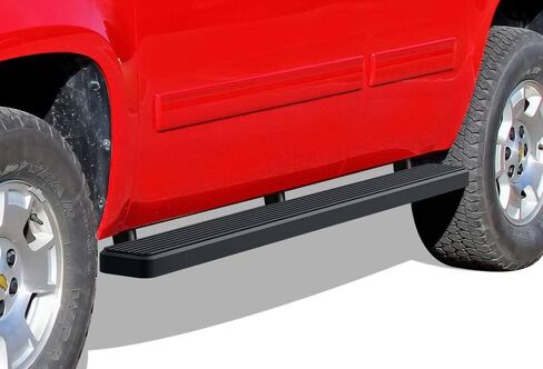 APS 5in Stainless Steel Black Running Boards Compatible with Chevy Tahoe GMC Yukon 2000-2020 4Dr (Exclude Z71 Denali Yukon XL) (Nerf Bars Steps) in Saudi Arabia