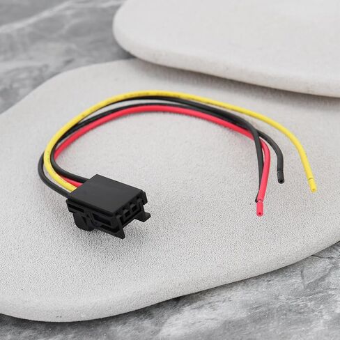 eMagTech 2pcs 4 Pin Automotive Sensor Connector Plug 8K0973754 Compatible with VW Compatible with Audi in Saudi Arabia
