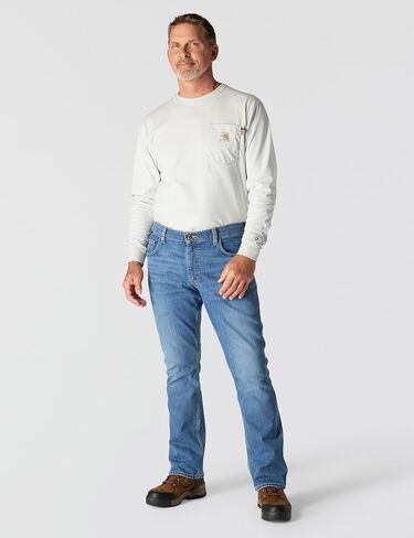 Carhartt Mens Fr Relaxed Bootcut Rugged Flex Jean in Saudi Arabia