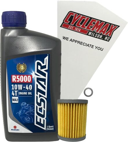 Standard Oil Change Kit compatible with 2003-2022 Suzuki DR-Z125 in Saudi Arabia