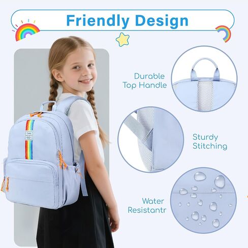 CAMTOP Kids Backpack for Girls Boys School Backpacks for Kids from Elementary to Teens Ages 8-10 with Laptop Sleeve Travel Lightweight Sturdy Bookbag in Saudi Arabia
