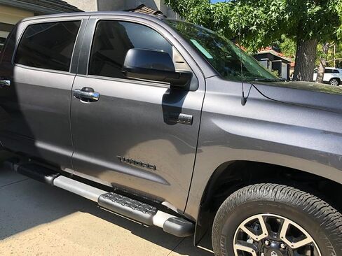 عبوتان من أغطية شعار i-Force 5.7L V8 باللون الأسود غير اللامع - شارات حاجز ABS مع لاصق 3M عالي التحمل - يناسب Toyota Tundra 2014–2021 in Saudi Arabia