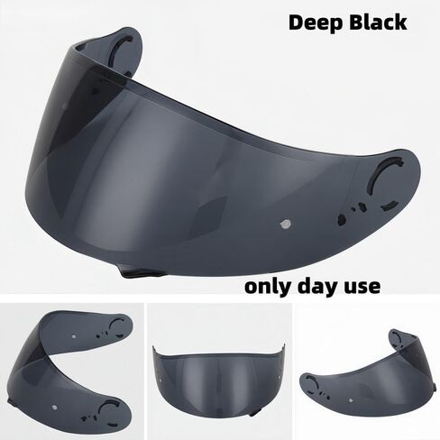 GT Air 2 Visor Shield Replacement,CNS-1 Motorcycle Helmet Face Shield for GT-Air/GT-Air 2/Neotec 1/TC-5/TC-9 (Revo Clear Red) in Saudi Arabia
