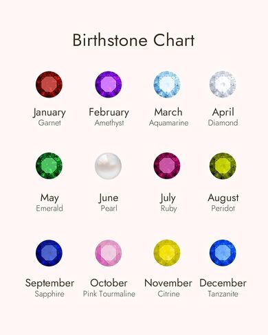 Birth Flower Necklace for Women 925 Sterling Silver 14K Gold Plated with Birthstone, Cute Birth Month Floral Pendant Dainty Jewelry, Anniversary Birthday Gifts for Her Mom Wife Daughter Friends in Kuwait