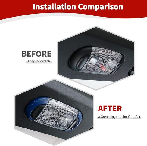 for Jeep JK Map Dome Light Trim Cover Fit for Jeep Wrangler JK JKU 2011-2017 4DR Chrome Interior Accessories 3pcs in Saudi Arabia