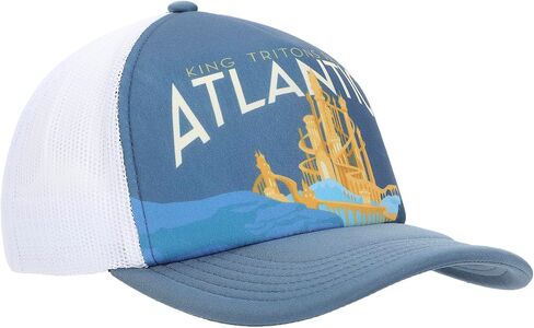 Disney The Little Mermaid Atlantica Blue Foam Trucker Hat in Saudi Arabia