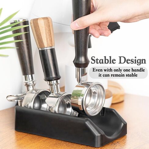 Portafilter Holder for 58mm Portafilter,Compatible with E61,Flair 58,ECM,Rocket,Sanremo,Synesso,VBM, Portafilter,Espresso Machine Accessories for Coffee Bar,Portafilter Stand(Not fit Gaggia) in Saudi Arabia