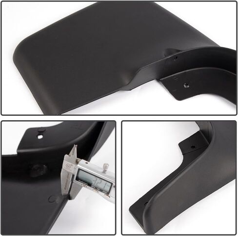 شيدا الطين اللوحات سبلاش الحرس الأمامي والخلفي متوافق لفورد 2004-2014 F150 F-150 مع حاجز مشاعل نموذج 4 قطعة مجموعة واقيات الطين in Saudi Arabia