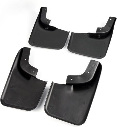 شيدا الطين اللوحات سبلاش الحرس الأمامي والخلفي متوافق لفورد 2004-2014 F150 F-150 مع حاجز مشاعل نموذج 4 قطعة مجموعة واقيات الطين in Saudi Arabia