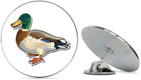 Mallard Duck Metal 0.75" Lapel Hat Pin Tie Tack Pinback in Saudi Arabia
