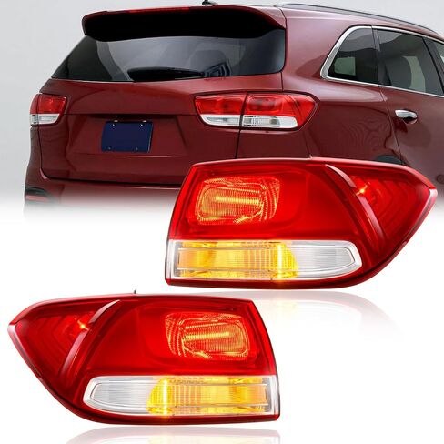 TODO Tail Lights with Bulb Compatible with 2016-2018 Kia Sorento L LX EX Taillight Rear Lamp Replace ‎92401 C6000 (Driver/Left Side) in Saudi Arabia