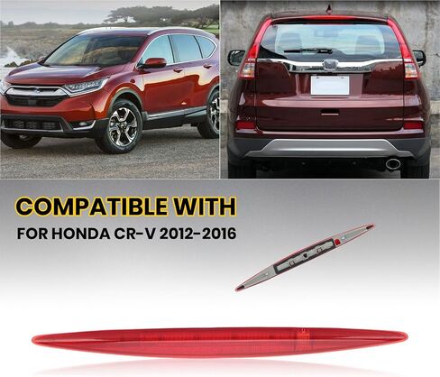 Red Tail light Assembly For Honda CR-V CRV 2012 2013 2014 2015 2016 Rear High Mount 3rd Third Brake Lamp Car Accessories 34270T0AA01 34270TFCH01 in Saudi Arabia