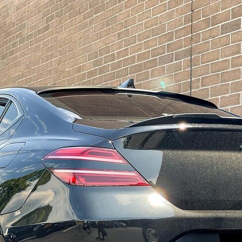 SpoilerKing Rear Window Roof Spoiler Visor with Center Cut (284RC) Compatible with Genesis G70 2018-present in Saudi Arabia